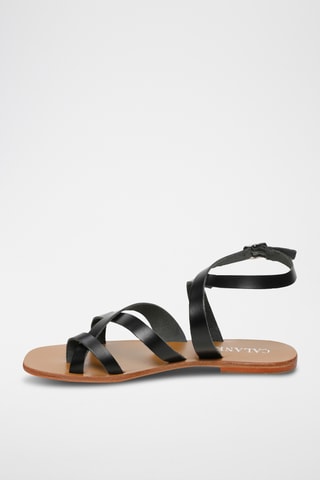 Romanas de piel - Negro