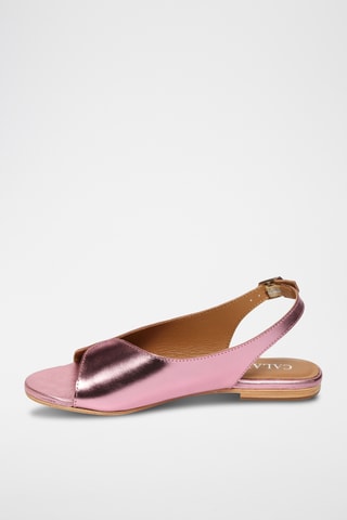 Sandalias de piel - Rosa