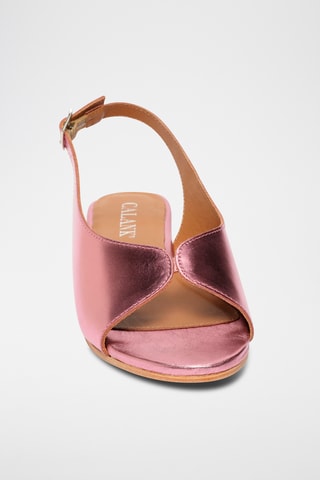 Sandalias de piel - Rosa