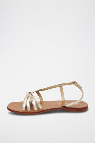 Sandalias de piel Nya - Dorado