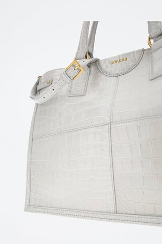 Sac à main en cuir Isa - Gris - Guess