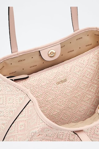 Sac porté épaule et pochette Vikky II - Rose clair - Guess