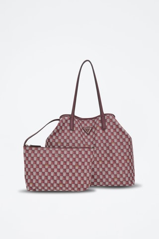 Sac porté épaule Wave - Bordeaux - Guess
