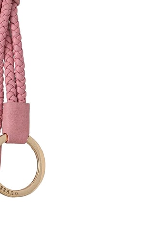 Porte-clés en cuir - Rose - Guess