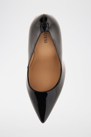 Escarpins en cuir verni Felyx - Noir - Guess
