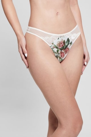 Tanga Stella - Blanco