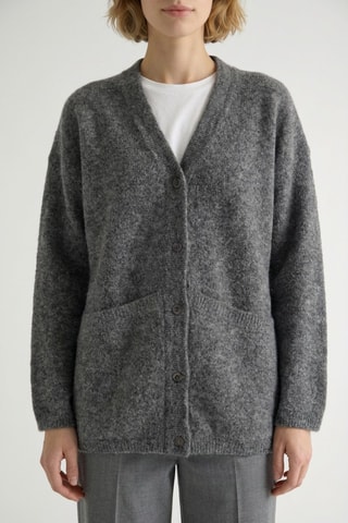 Gilet Elodie - Gris foncé chiné