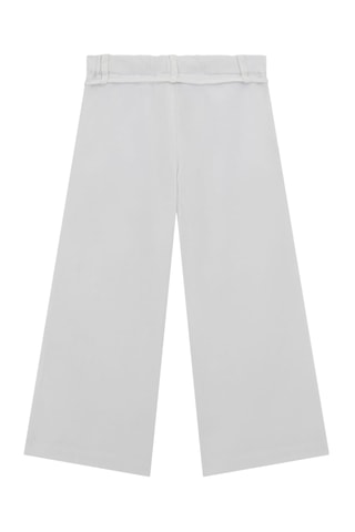 Pantalon en lin - Blanc
