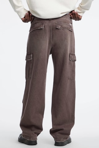 Pantalon cargo - Marron