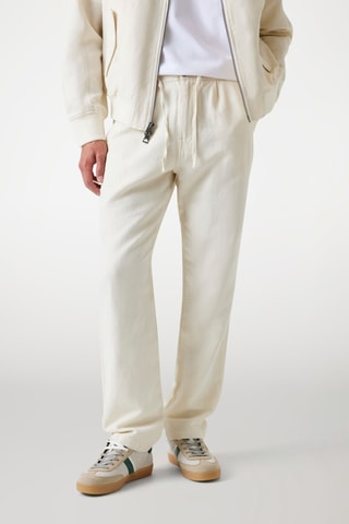 Pantalon en lin - Ecru
