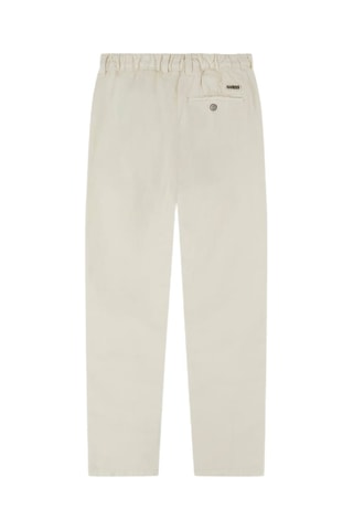 Pantalon en lin - Ecru - Guess