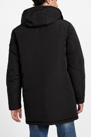 Parka à capuche Leon - Noir