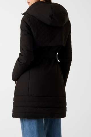 Parka à capuche - Noir