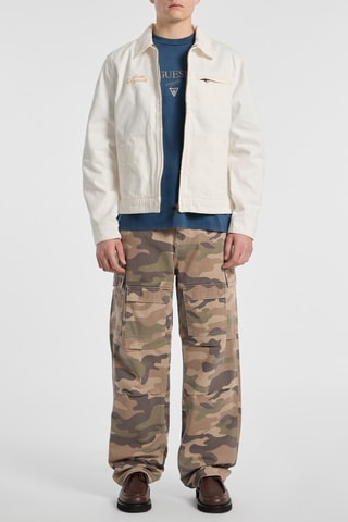 Veste en jean - Ecru