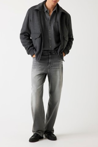 Veste en laine - Noir