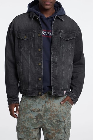 Veste en jean - Noir
