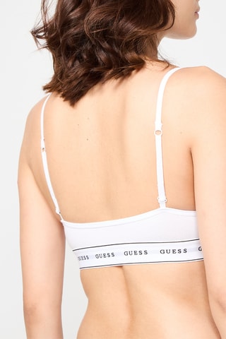 Brassière en coton biologique - Blanc