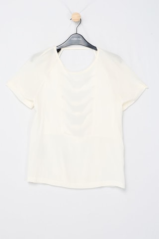 Top en soie - Blanc