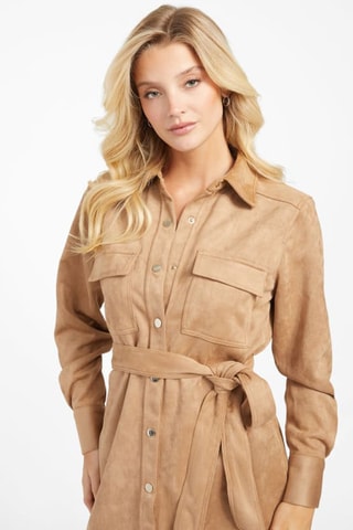 Robe chemise Lerika - Marron clair