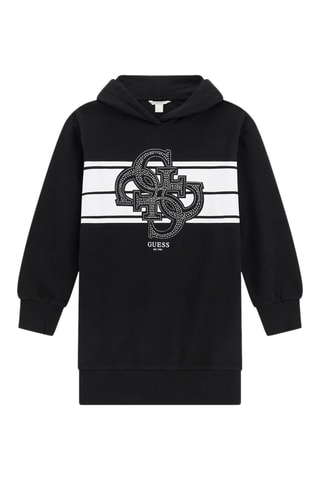 Robe sweat à capuche - Noir