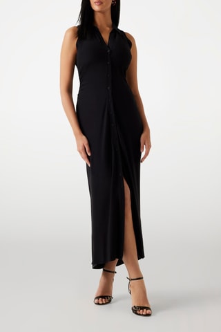 Robe chemise - Noir