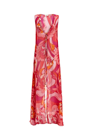 Robe de plage - Rouge