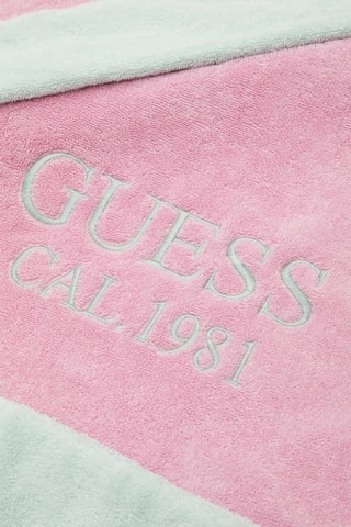 Serviette de plage - Vert émeraude et fuchsia - Guess