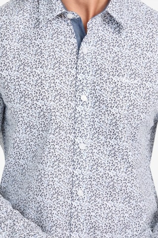 Chemise Micro - Blanc et noir