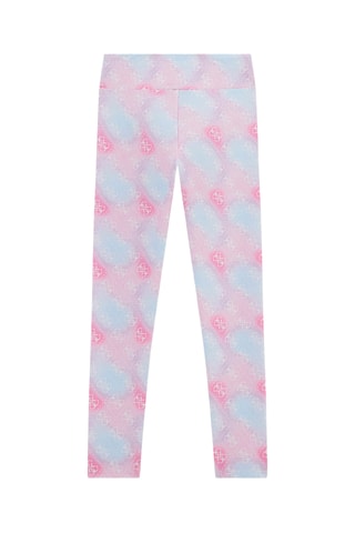 Legging tie and dye - Ciel et rose poudré