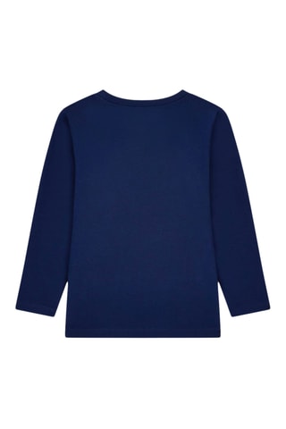 T-shirt en coton biologique - Bleu marine