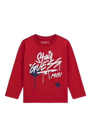 T-shirt en coton biologique - Rouge