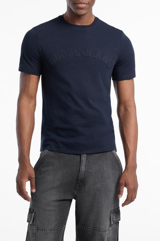 T-shirt slim - Bleu nuit