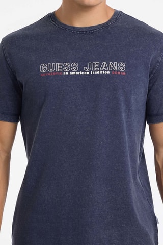 T-shirt - Bleu foncé chiné