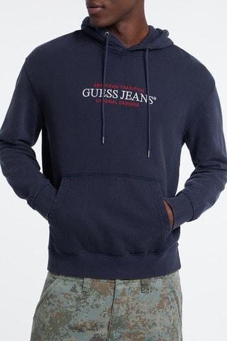 Sweat à capuche - Bleu marine