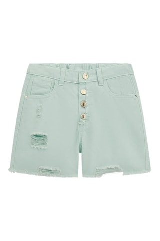 Short en jean - Vert d’eau - Guess