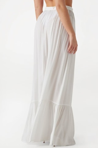Jupe longue taille haute - Blanc - Guess