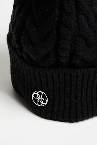 Bonnet à pompon - Noir - Guess