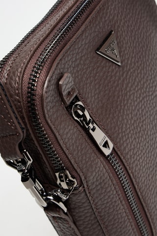 Sac bandoulière Torino - Marron - Guess