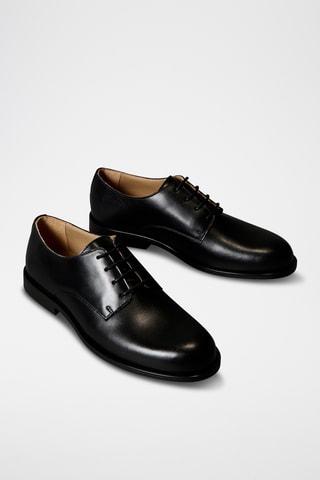 Derbys en cuir nappa - Noir