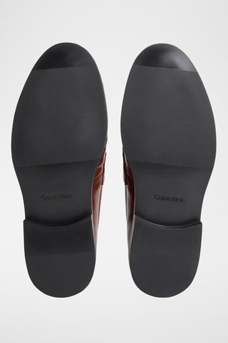 Mocassins en cuir nappa - Marron