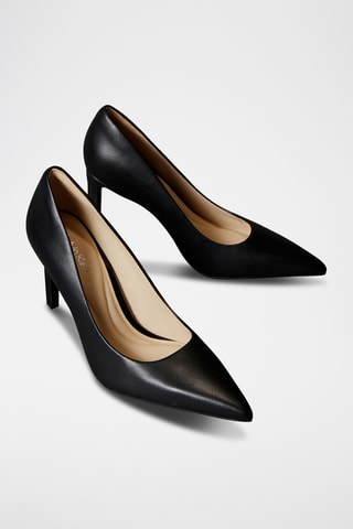 Escarpins en cuir - Noir