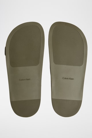 Mules en nubuck - Kaki