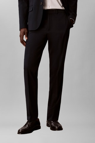 Pantalon slim - Bleu foncé