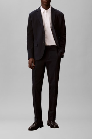 Pantalon slim - Bleu foncé