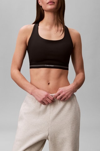 Brassière de sport push-up - Noir
