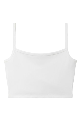 Crop top - Blanc