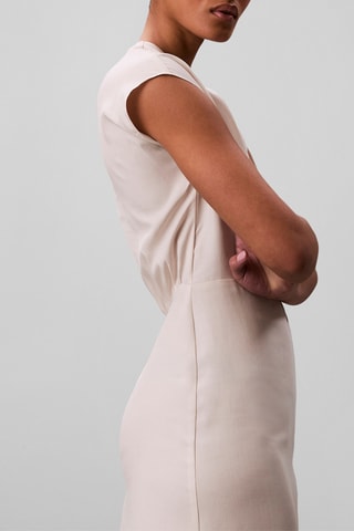 Robe midi - Ecru