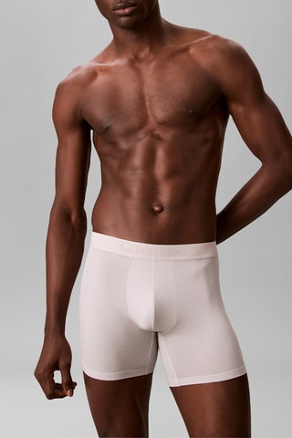 3 boxers - Beige et gris
