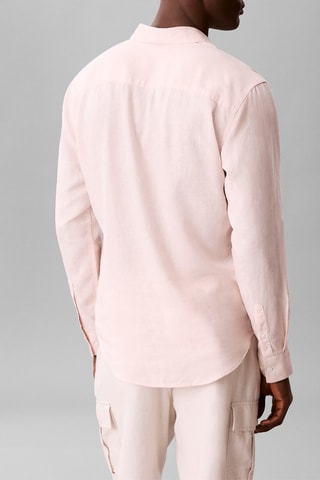 Chemise en lin - Orange