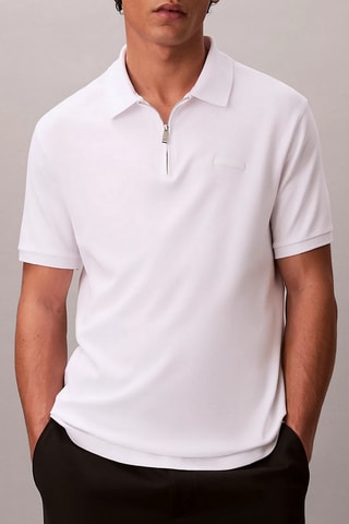 Polo slim - Blanc